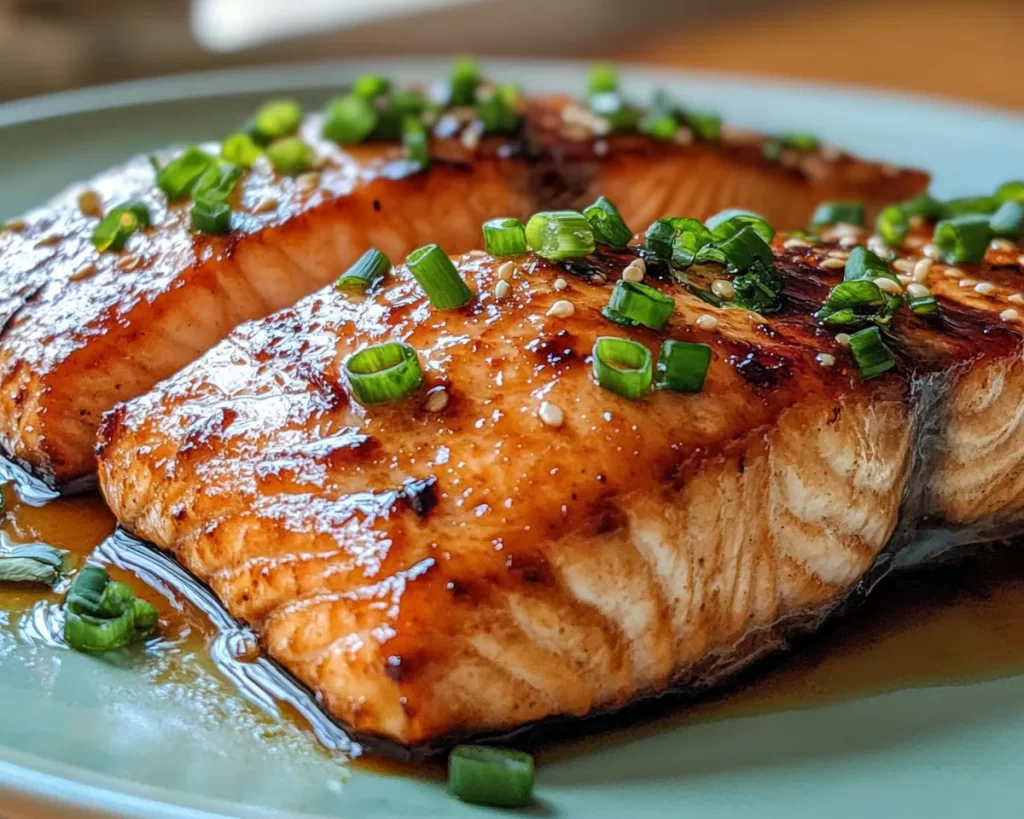 Salmon Recipes: Air Fryer Teriyaki Salmon in 12 Minutes