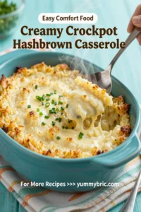 Creamy Crockpot Hashbrown Casserole