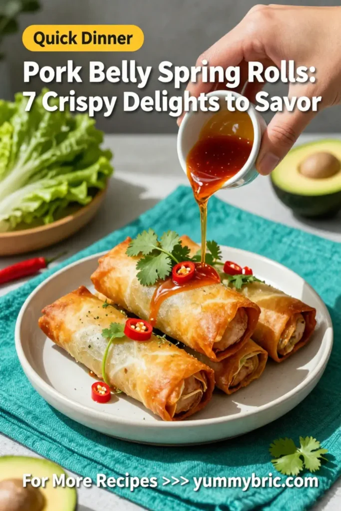 Pork Belly Spring Rolls: 7 Crispy Delights to Savor