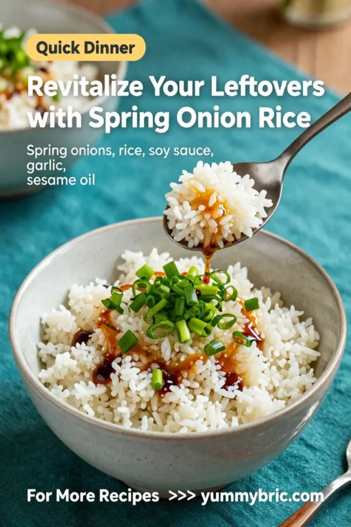 Revitalize Your Leftovers with Spring Onion Rice: 5 Easy Methods