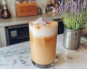 Starbucks Drinks: Iced Lavender Oat Milk Latte Copycat in 10 Minutes