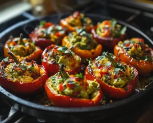 Cinco de Mayo: Guacamole Stuffed Mini Peppers for Cinco de Mayo in 15 Minutes