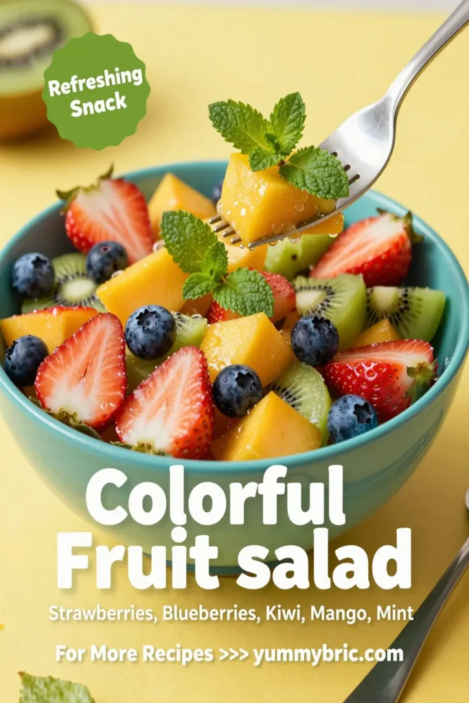 Colorful Fruit Salad