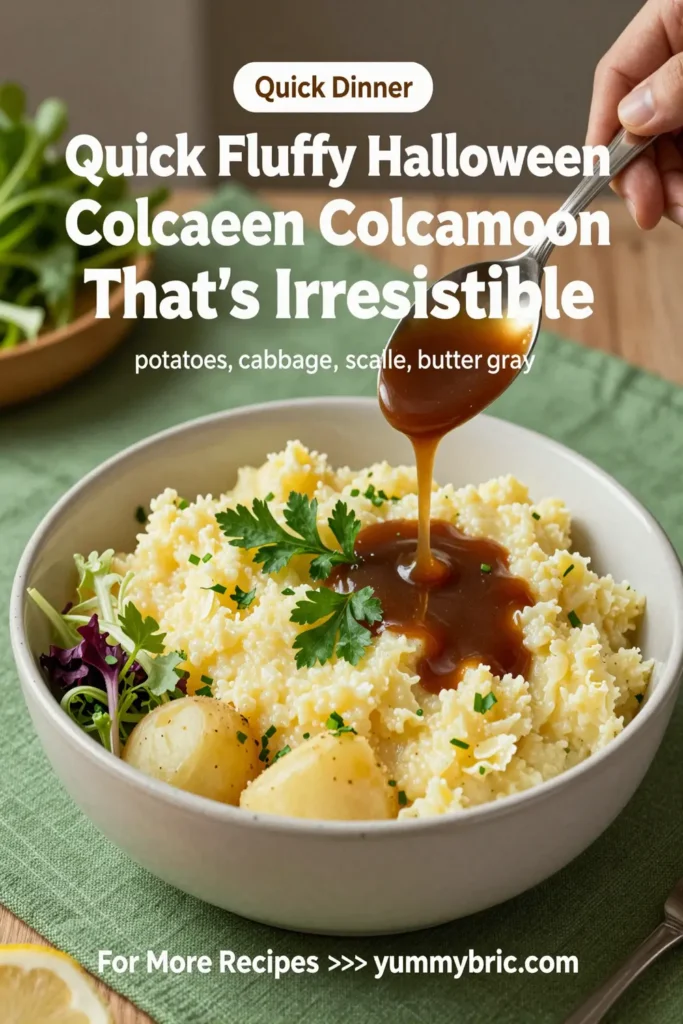Quick Fluffy Halloween Colcannon That'S Irresistible