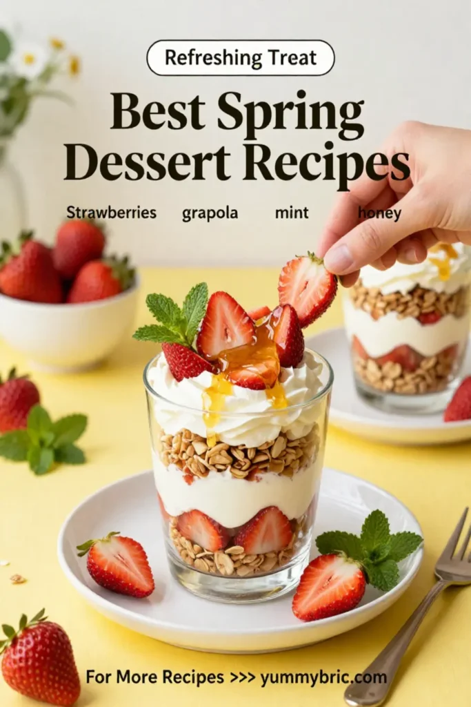 Best Spring Dessert Recipes for a Refreshing Delight