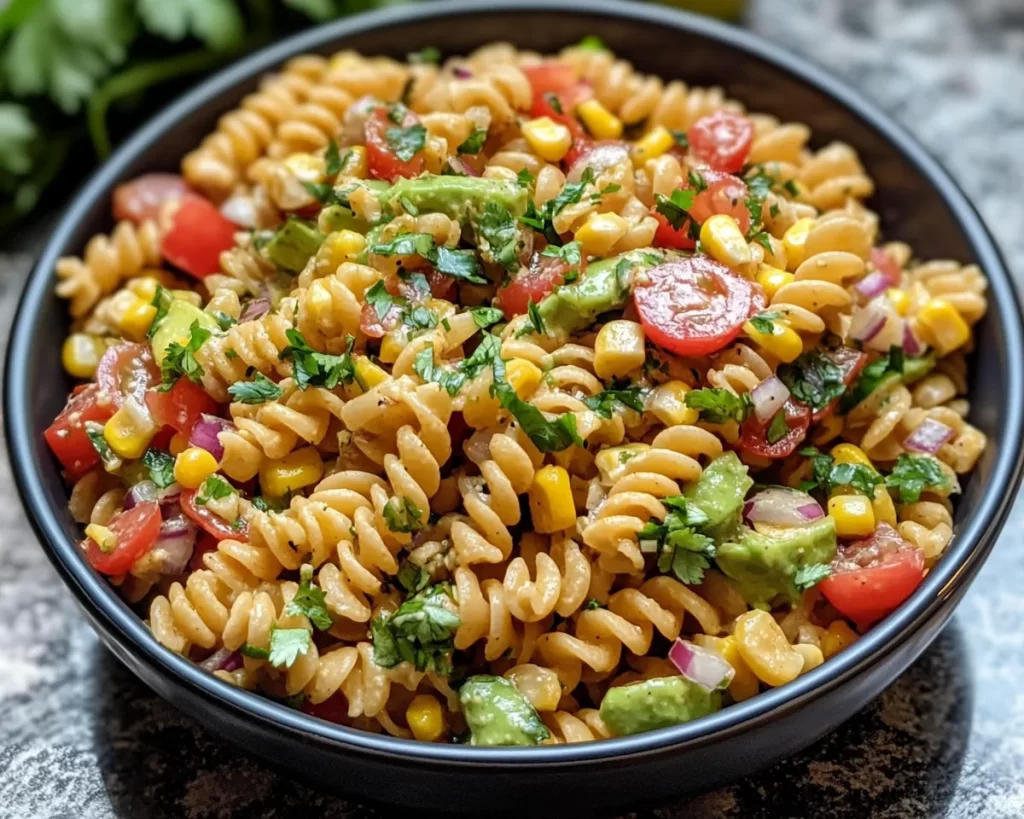 Cinco de Mayo: Street Corn Pasta Salad for Cinco de Mayo in 20 Minutes