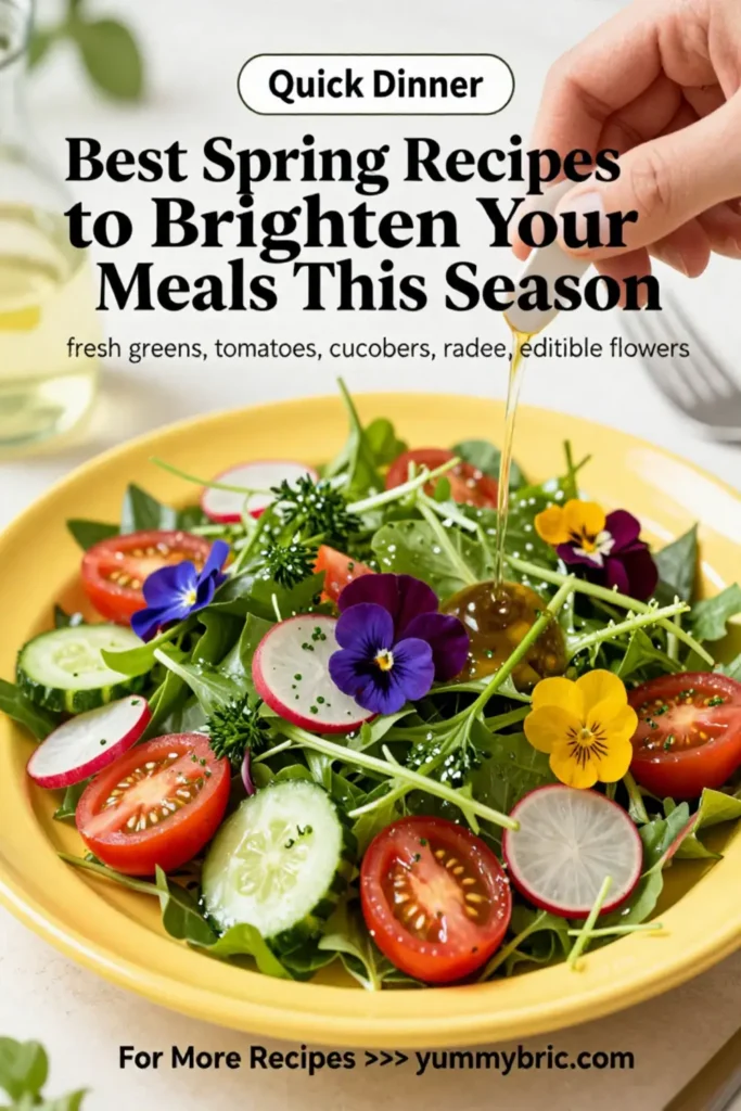 Best Spring Recipes to Brighten Your Meals This Season