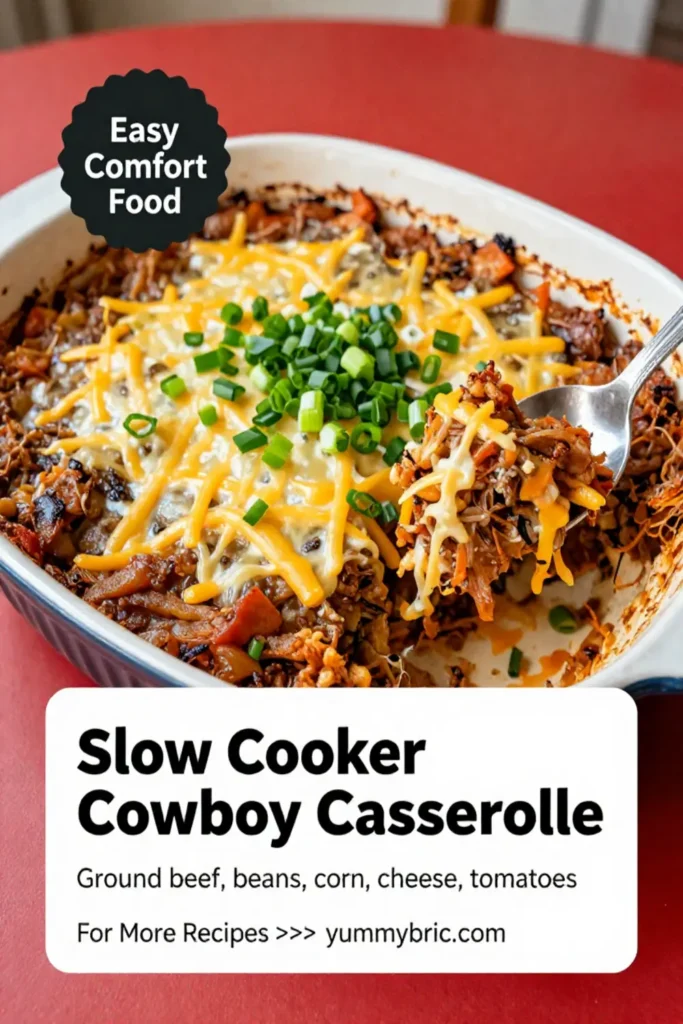 Slow Cooker Cowboy Casserole