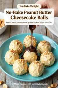 No-Bake Peanut Butter Cheesecake Balls Recipe
