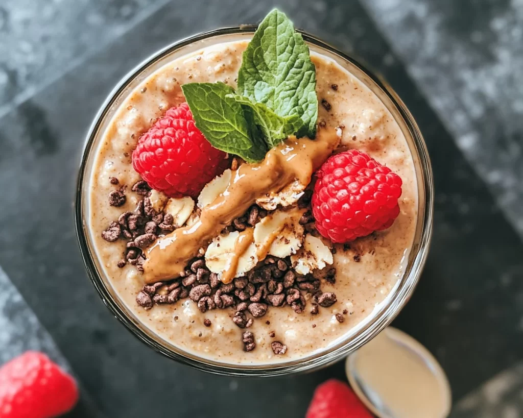 Overnight Oats: High Protein Peanut Butter Overnight Oats in 5 Minutes