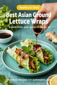 Best Asian Ground Turkey Lettuce Wraps