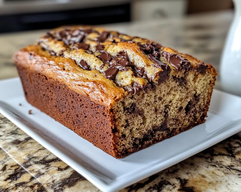 Banana Bread Recipe: Espresso Chocolate Swirl Banana Bread in 35 Minutes