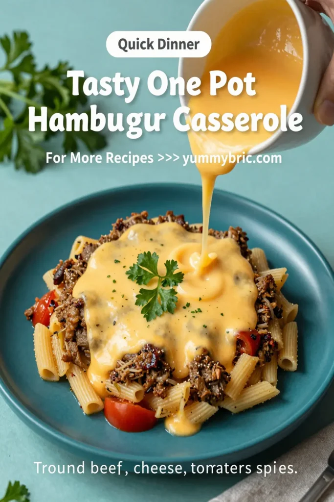 Tasty One Pot Hamburger Casserole