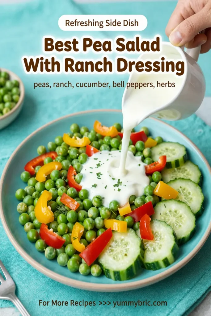Best Pea Salad With Ranch Dressing
