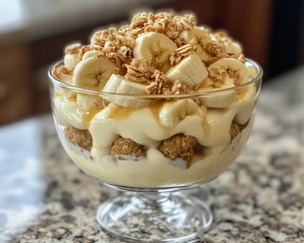 Banana Pudding: Viral Banana Pudding With Chessman Cookies in 20 Minutes