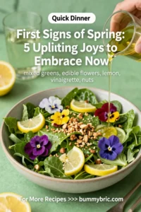 First Signs of Spring: 5 Uplifting Joys to Embrace Now