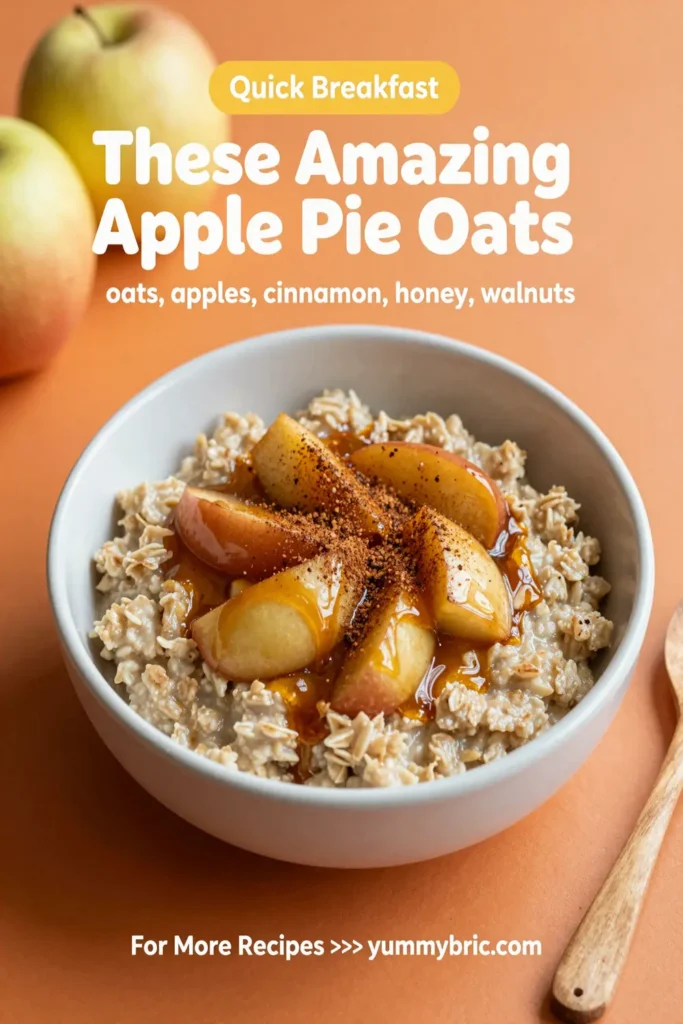 These Amazing Apple Pie Oats Are Pure Comfort!