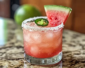 Cinco de Mayo: Watermelon Jalapeño Margarita for Cinco de Mayo in 10 Minutes