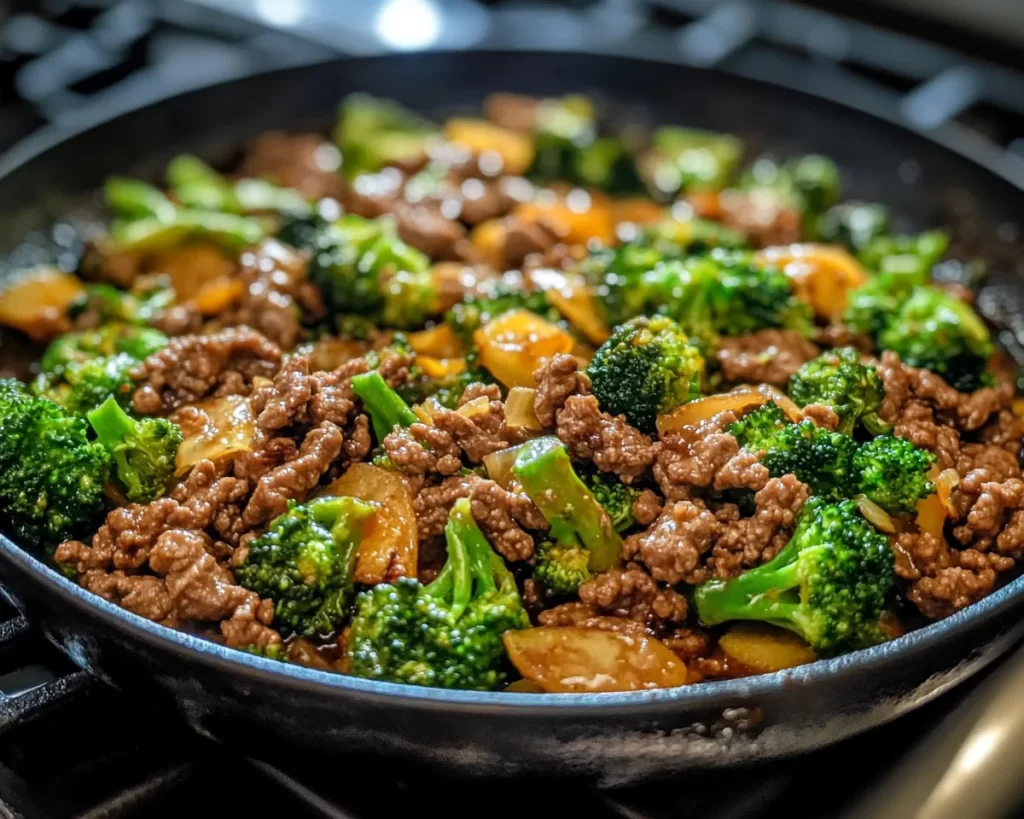 Ground Beef Recipes: Beef and Broccoli Stir Fry Better Than Takeout in 20 Minutes