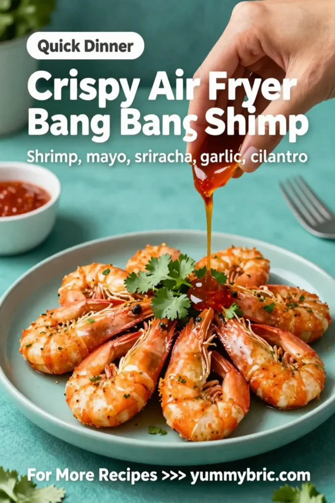 Crispy Air Fryer Bang Bang Shrimp