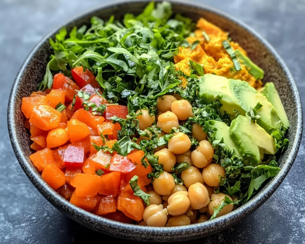 Lunch Ideas: Anti Inflammatory Turmeric Chickpea Grain Bowl in 15 Minutes