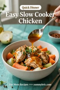 Easy Slow Cooker Chicken Dinner