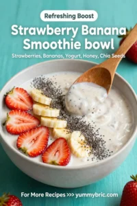 Strawberry Banana Smoothie Bowl