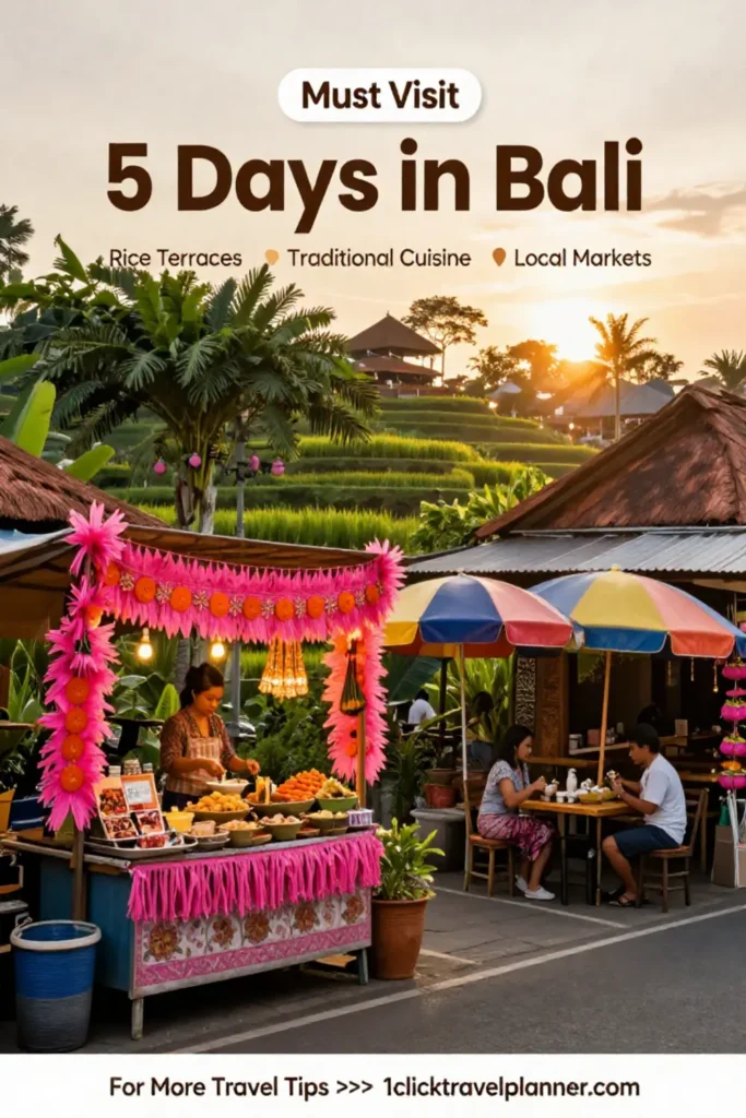 5 Days in Bali 🌴 The Perfect Itinerary (Save This)