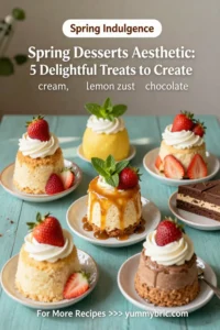 Spring Desserts Aesthetic: 5 Delightful Treats to Create
