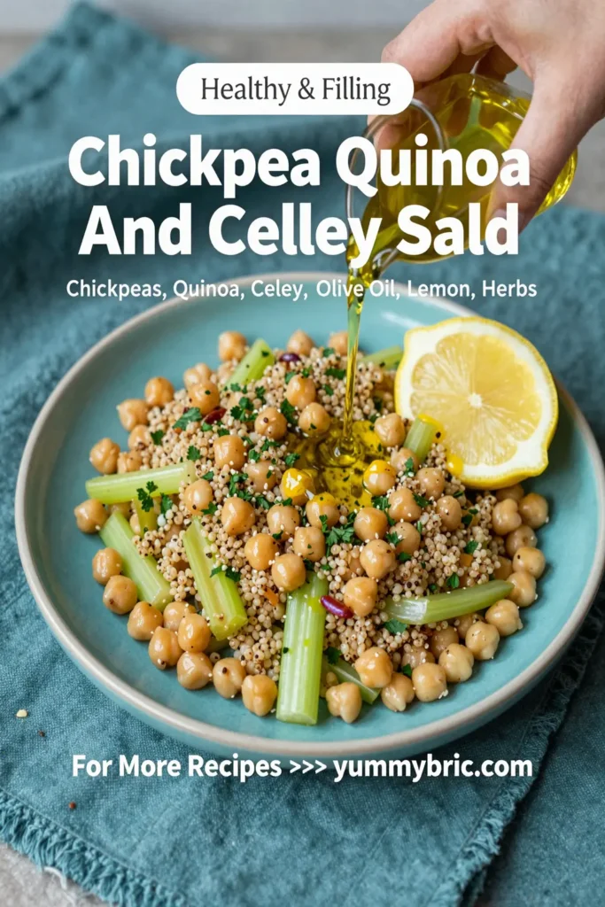 Chickpea Quinoa And Celery Salad