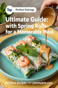 Ultimate Guide: What to Serve with Spring Rolls for a Memorable Meal