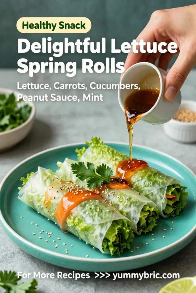7 Fresh Ways to Make Delightful Lettuce Spring Rolls