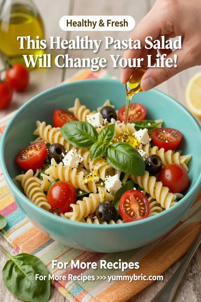This Healthy Pasta Salad Will Change Your Life!