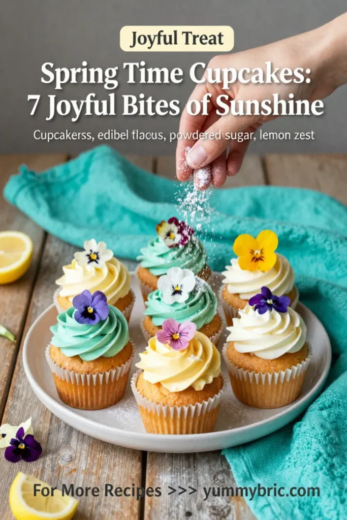 Spring Time Cupcakes: 7 Joyful Bites of Sunshine
