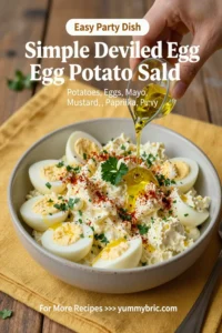 Simple Deviled Egg Potato Salad