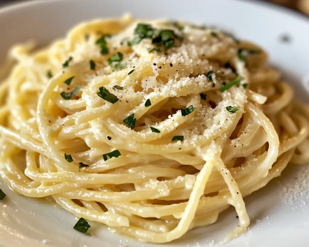 Pasta Recipes: Creamy Roasted Garlic Parmesan Pasta in 20 Minutes
