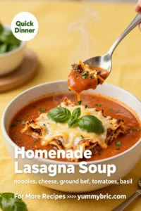 Homemade Lasagna Soup
