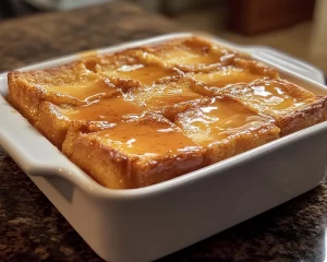 Breakfast Casserole: Overnight French Toast Casserole With Maple Glaze in 10 Minutes Prep