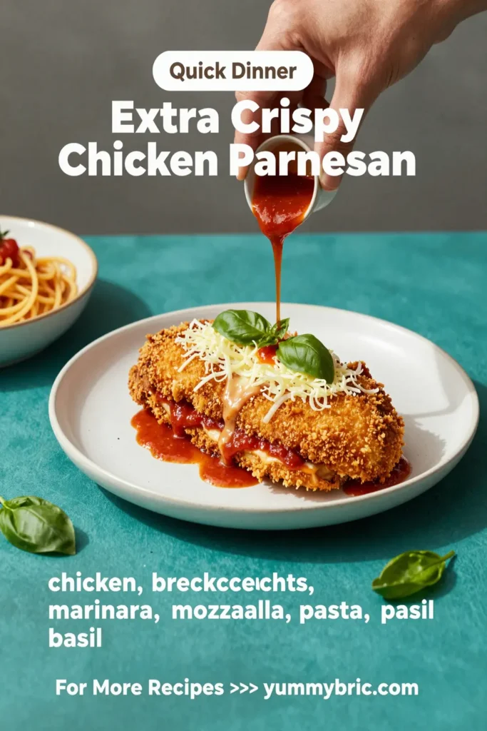 Extra Crispy Chicken Parmesan Recipe