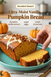Ultra-Moist Vanilla Pudding Pumpkin Bread