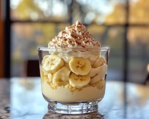 Banana Pudding: Southern Banana Pudding With Homemade Whipped Cream in 20 Minutes