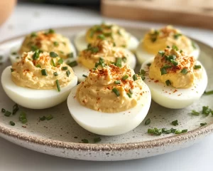 Deviled Eggs: Crab and Old Bay Deviled Eggs for Seafood Lovers in 25 Minutes