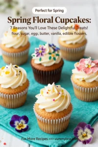Spring Floral Cupcakes: 7 Reasons You'll Love These Delightful Treats!