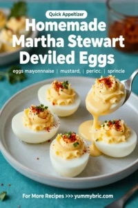 Homemade Martha Stewart Deviled Eggs