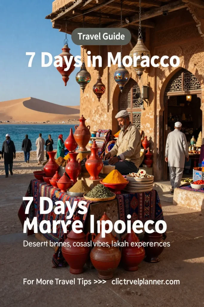 7 Days in Morocco 🇲🇦 From Desert to Ocean (Full Plan)
