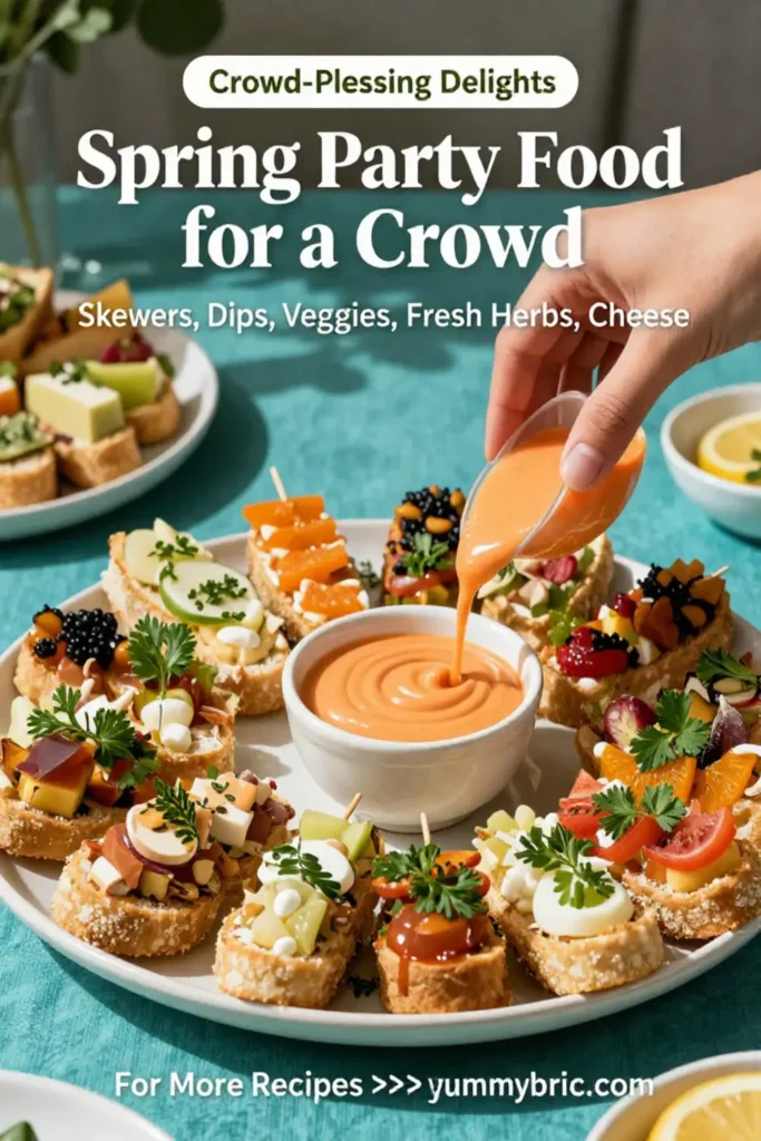 Spring Party Food for a Crowd That Will Wow Your Guests