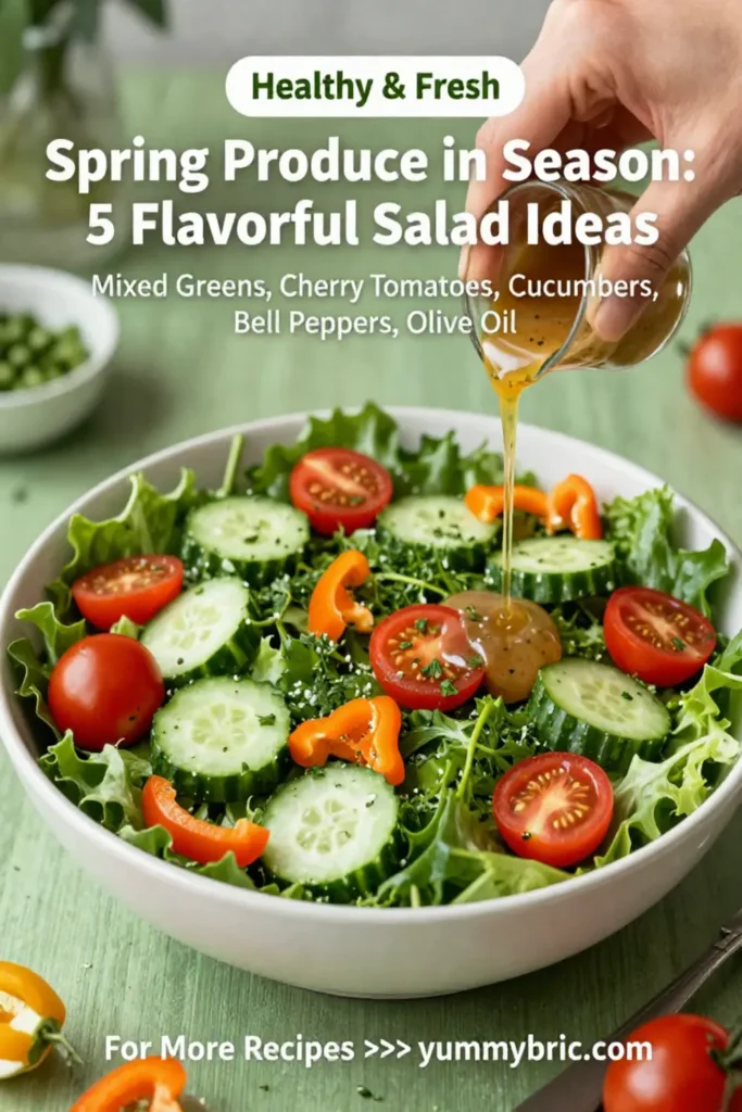 Spring Produce in Season: 5 Flavorful Salad Ideas
