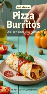 Pizza Burritos (Oven Baked or Air Fried)