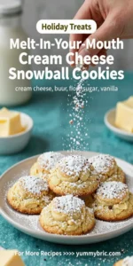 Melt-In-Your-Mouth Cream Cheese Snowball Cookies