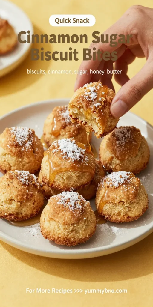 Cinnamon Sugar Biscuit Bites Recipe